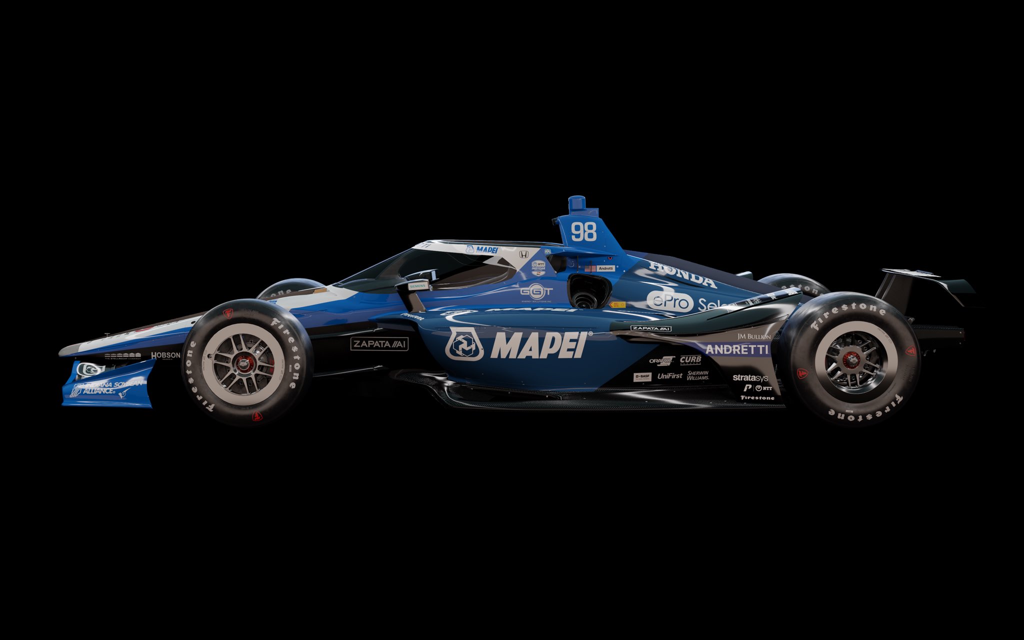 2024 INDYCAR LIVERIES ANDRETTI GLOBAL #98 - 2024 INDYCAR LIVERIES CAR 98 INDY 500 REVEAL 2024 INDYCAR LIVERIES CAR 98 INDY 500 REVEAL